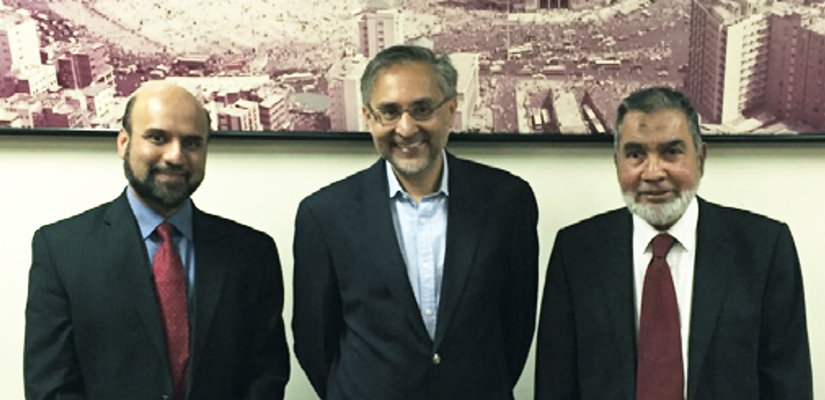 Ambassador Moazzem Malik visits the Foundation