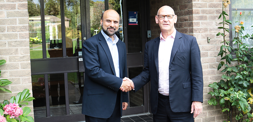 Cllr. Andy Furlong visited the Islamic Foundation 