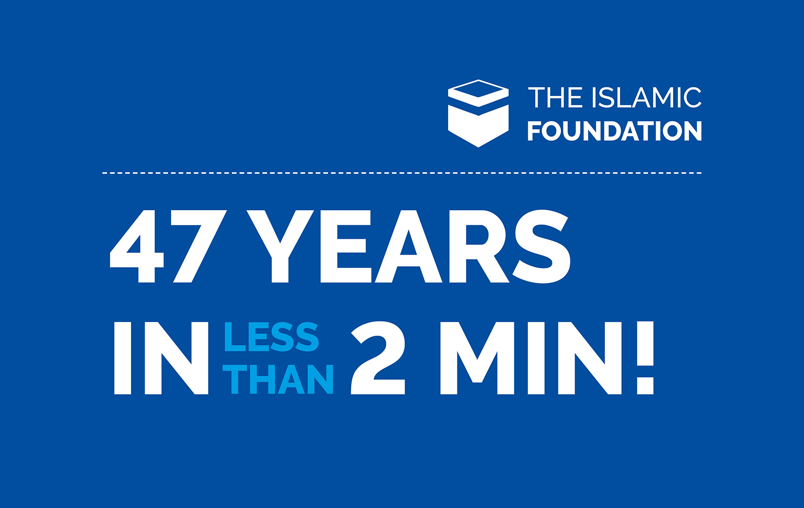 47 Years in less then 2 min! An Introduction Video